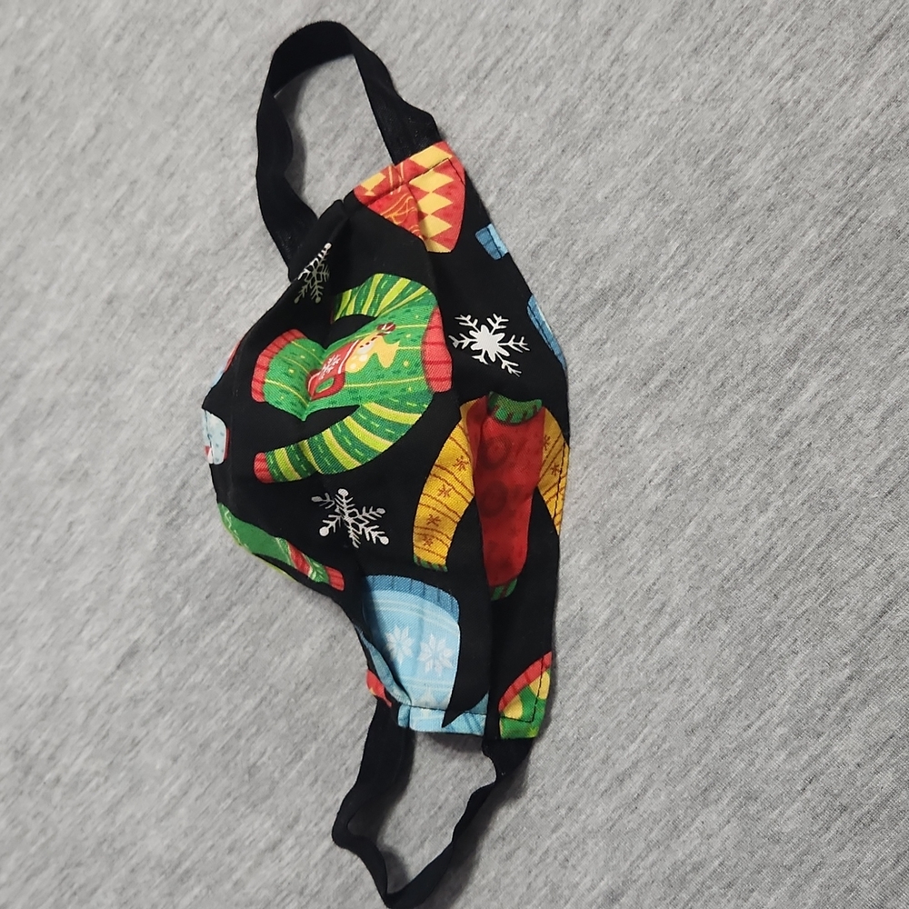 🔴 🆓️ FREE* Handmade Christmas Ugly Sweater Protective Fabric Face Mask 🔴